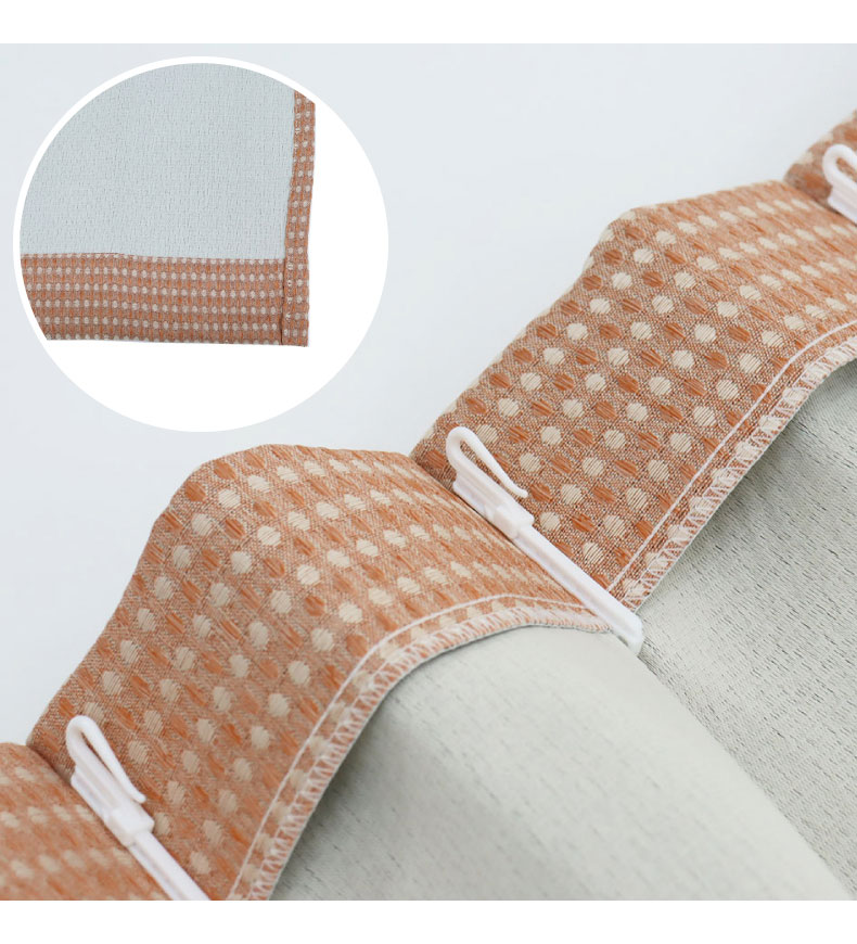 ドレープカーテン（厚地） ワフェル