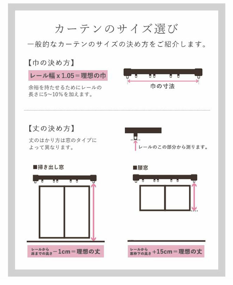 既製カーテン コニーの機能