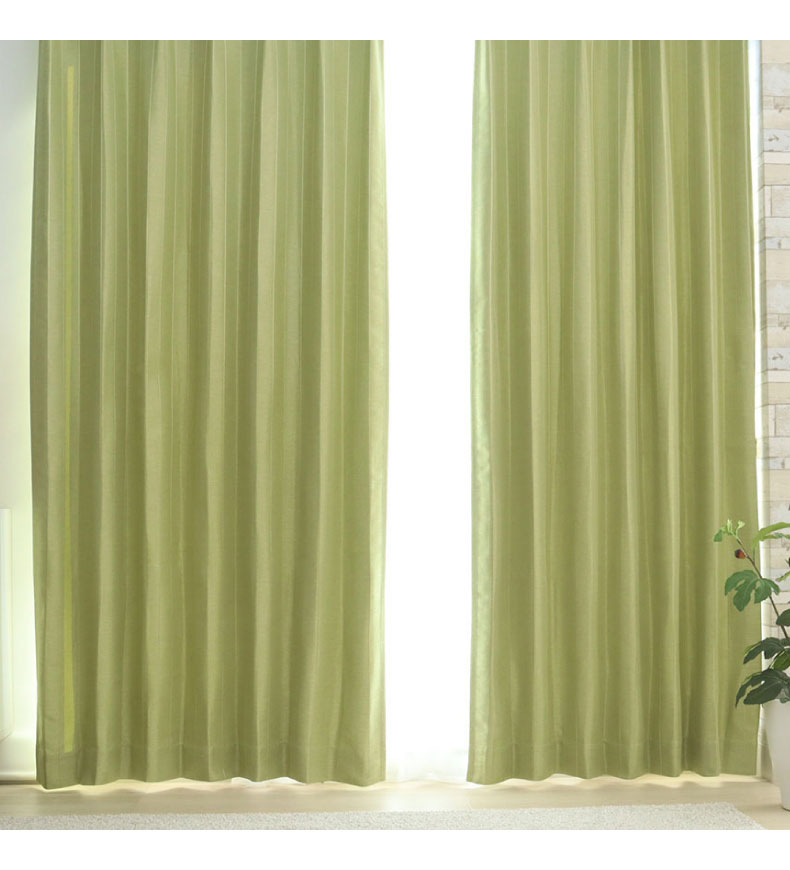 ドレープカーテン（厚地） メタリックラインNV
