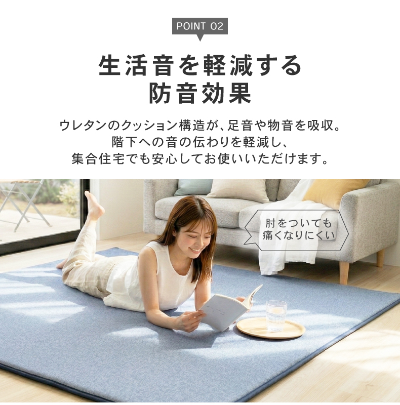 極厚冷感ラグ マナクールモダンの機能