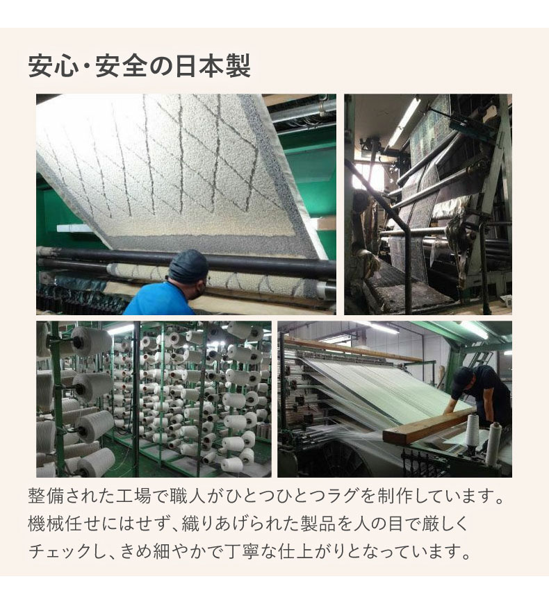 コットンラグ コットンケーブル&キューブの機能