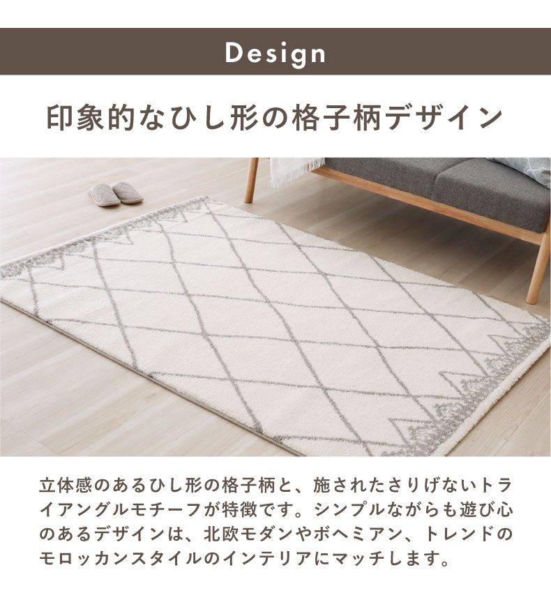 ウィルトンラグ シャリラの機能