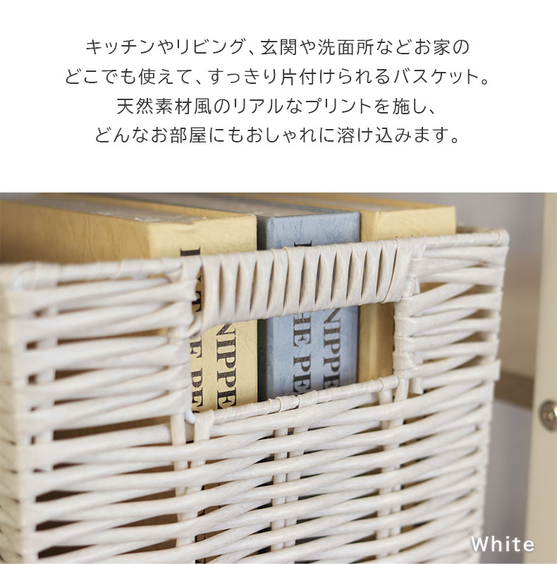 幅19cm 1926Hハーフ PEチューブバスケット2個セット