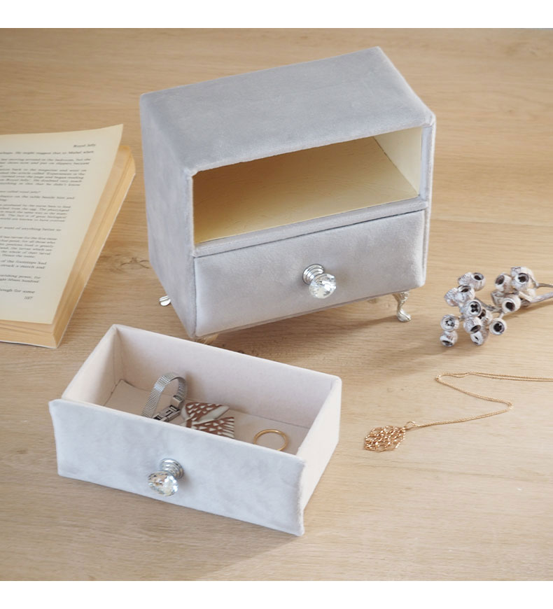 アクセサリーケース ベルベッドチェストの機能