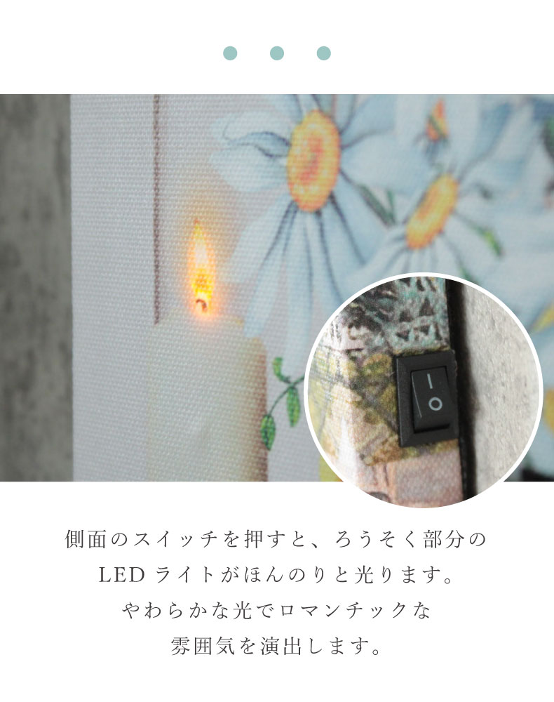 アクリル ガーベラ マーガレット 絵画 原画 キャンバス（お
