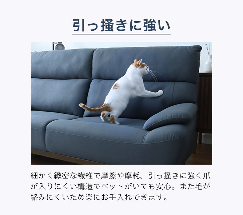 2人掛けソファ レオンの機能