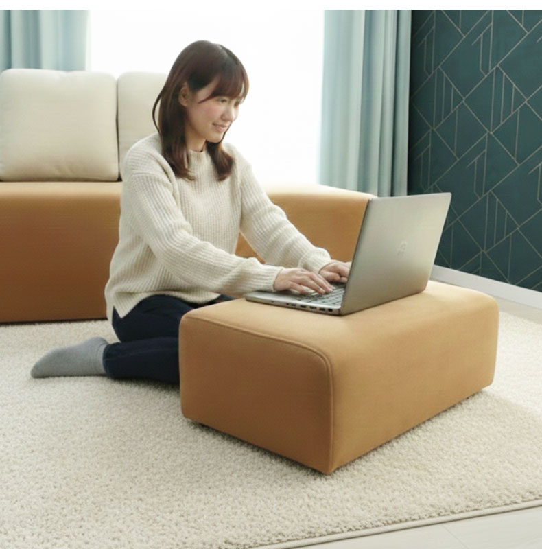 2.5人掛けソファ キューブの機能