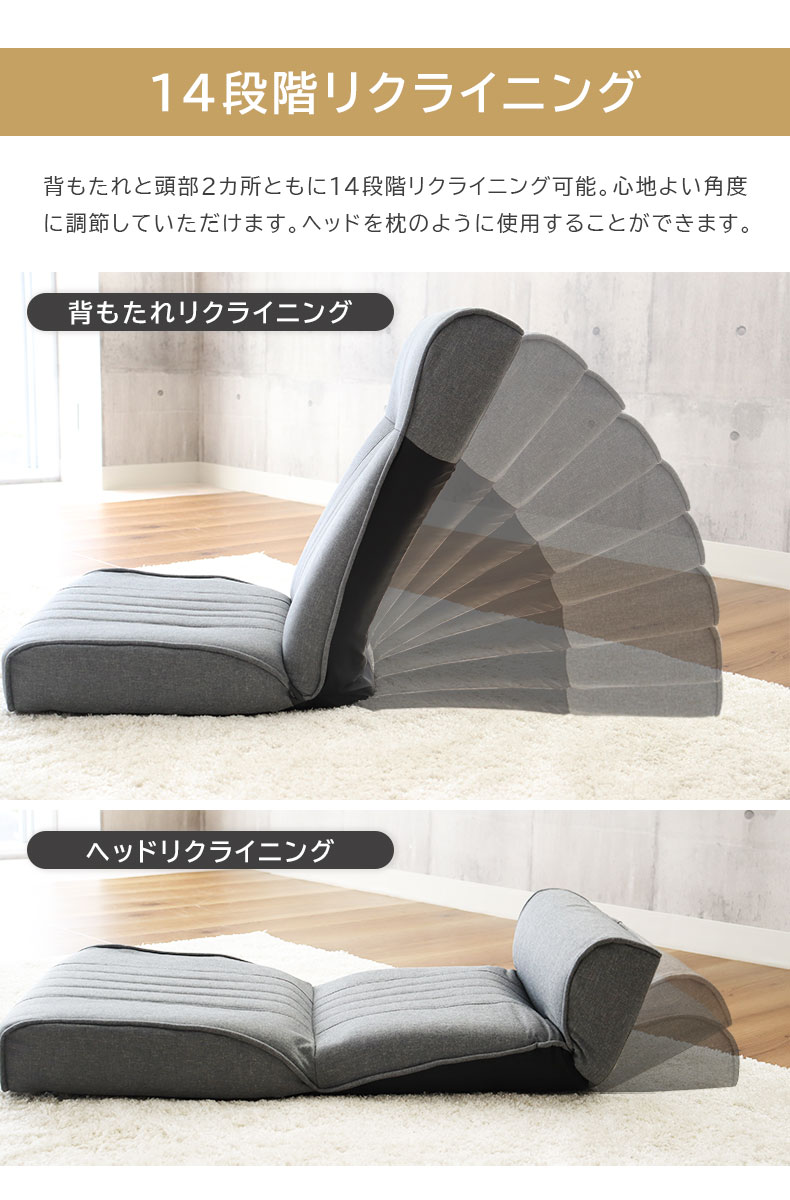 ポケットコイル座椅子 ノヴァ2の機能
