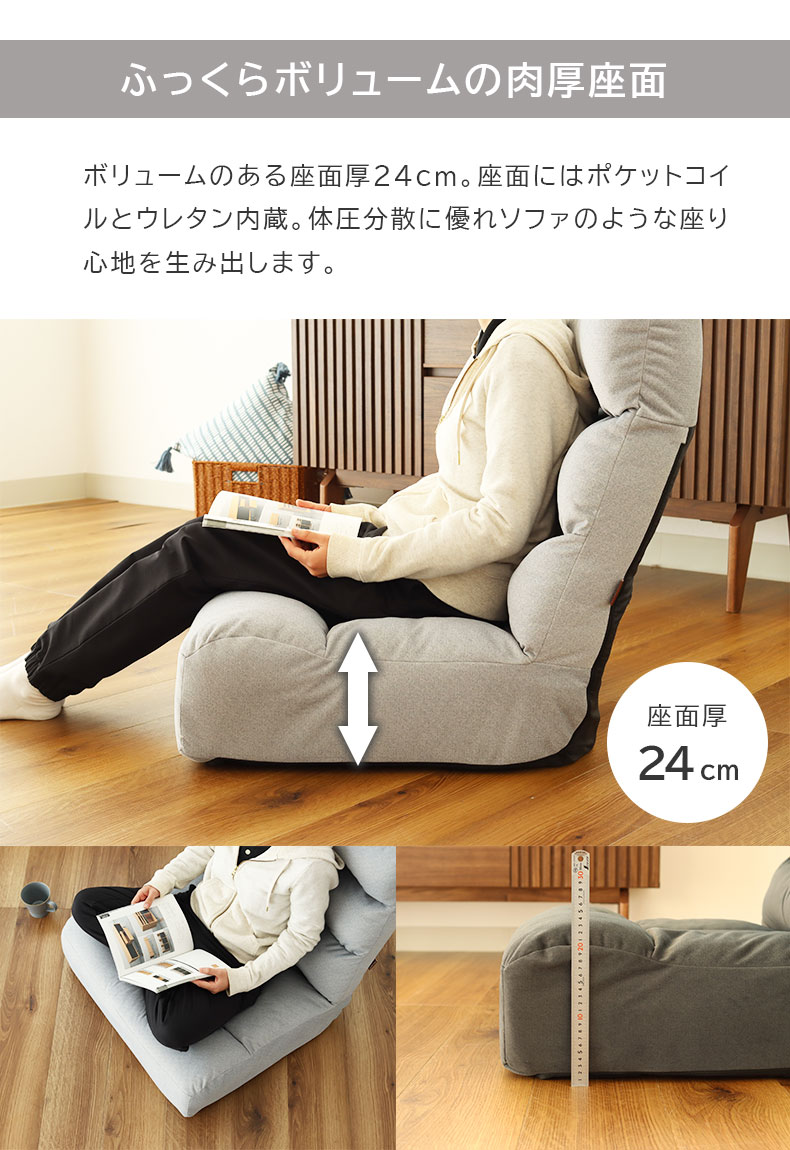 ワイド座椅子 フォルテの機能