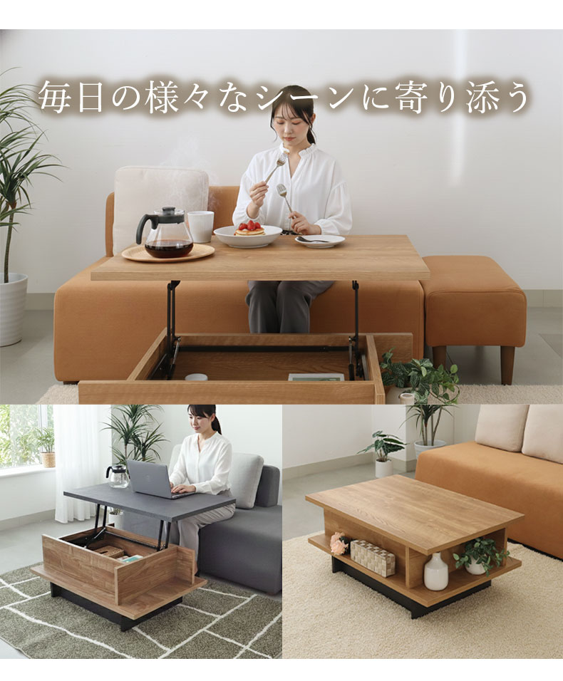 リフティングテーブル バスティの機能