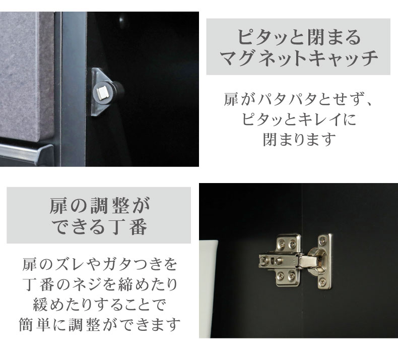 40cm食器棚 下台開き戸(右) セラスの機能