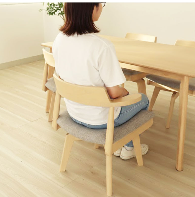 回転チェア2脚セット ハンクの機能