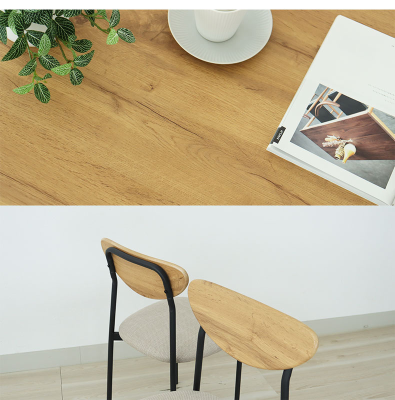 幅120cm テーブル チェア4脚セット ロアの機能