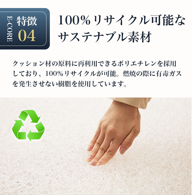 アクアスリープマットレス　MB-001の機能