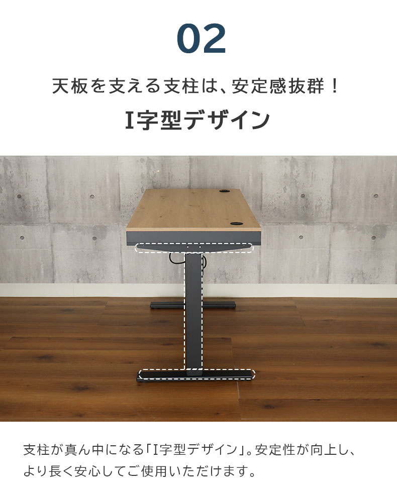 電動昇降デスク ネイトの機能