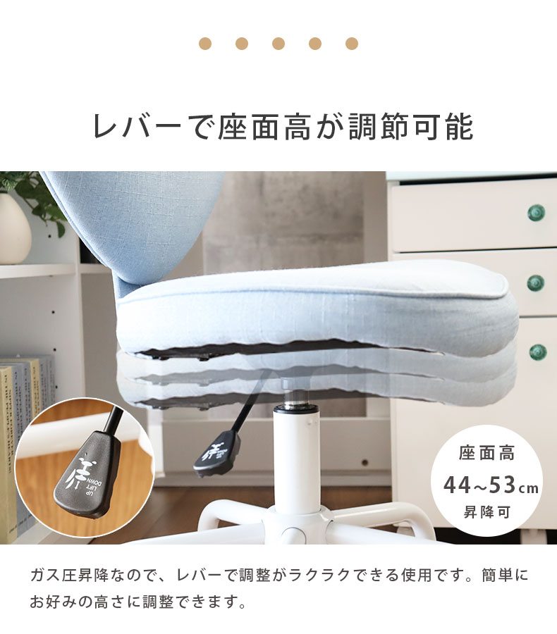 プリンセスチェアー ハニーの機能