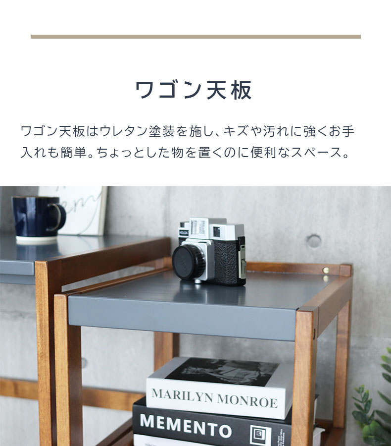 ワゴン Pulito(プリート)の機能