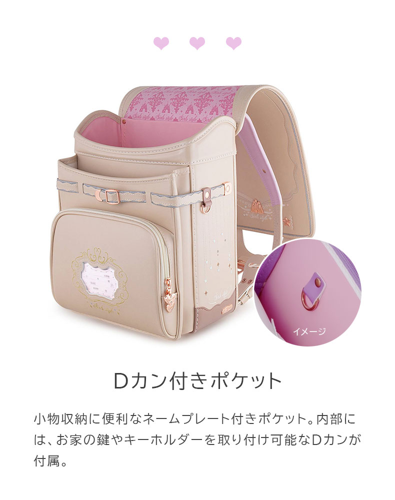 ランドセル クーロン(キャッスル)の機能