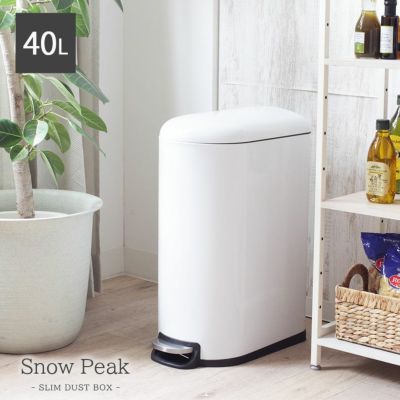 40Ｌ ゴミ箱 ダストボックス ペダル付き ふた付き キッチン スノーピークのサムネイル