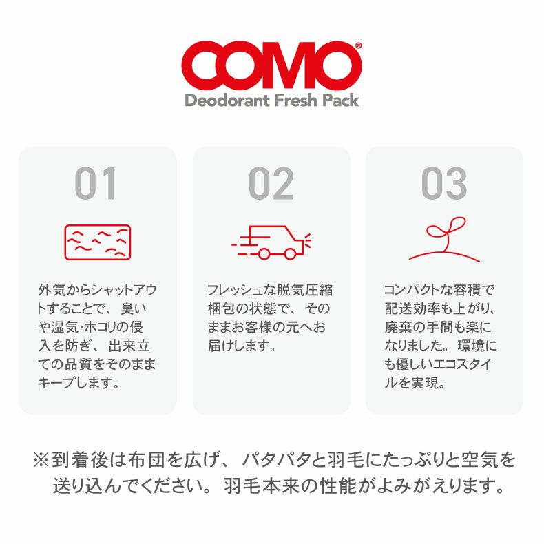 掛け布団・羽毛布団 | 【送料無料】 ダブルロング 羽毛掛け布団 マナダウン 国産 抗菌 消臭 WDD85