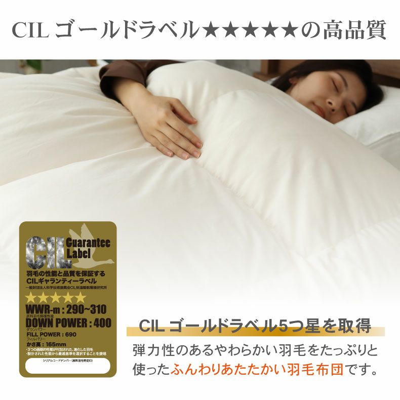 掛け布団・羽毛布団 | 【送料無料】 シングルロング 羽毛掛け布団 マナダウン 国産 抗菌 消臭 WDD93