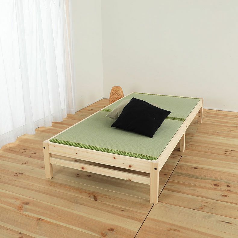 ベッドフレーム | 宮無し 檜ベッド い草張り床板