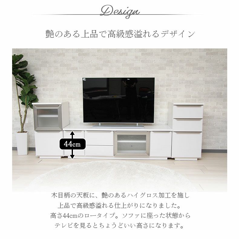 テレビ台・ロータイプ | 幅120cm テレビボード ローボード モダン 32V型対応 セッション