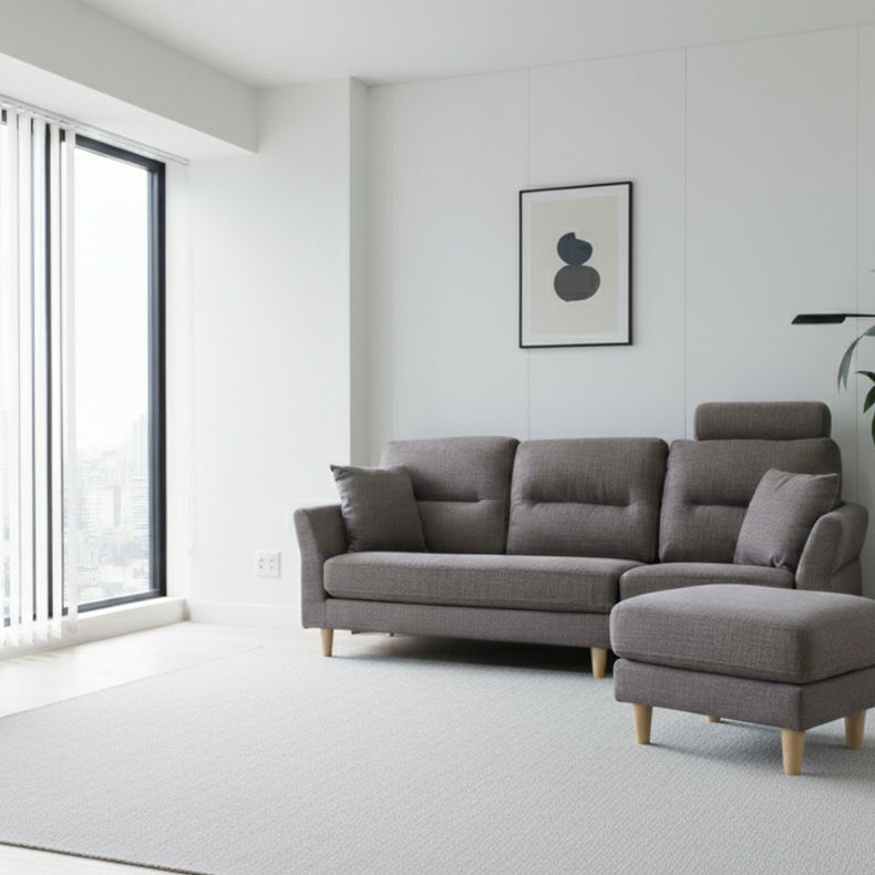 3人掛け カウチソファ 入れ替え可 洗えるカバー メルロー2