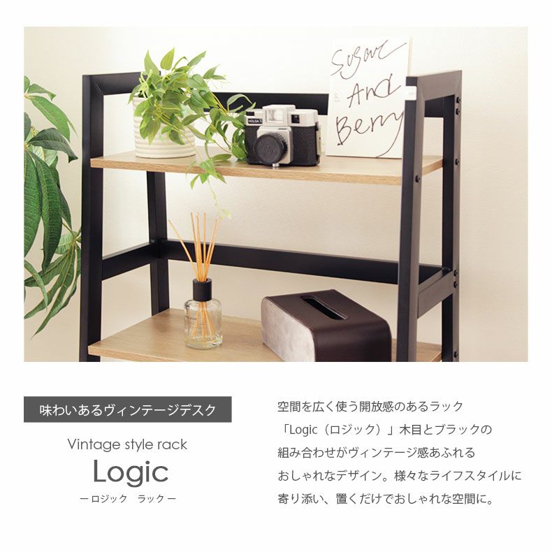 4段ラック ロジック | マナベインテリアハーツ公式通販
