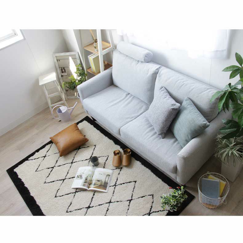 モロッカンラグ エルバ 1.5畳 130 x 190 cm モロッカンラグ エルバ 1.5畳 130 x 190 cm 楽天市場】ラグ モロッカン