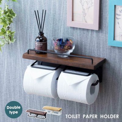 トイレットペーパーホルダー ダブルタイプ SIN-20のサムネイル