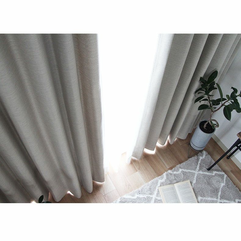 ドレープカーテン（厚地） | 100x178cm 2枚入り 遮熱 遮光 既製カーテン フレイバー