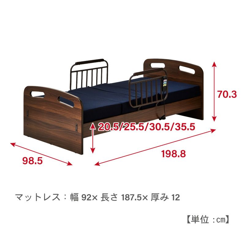 ベッドフレーム | 【非課税】電動ベッド カノン2モーター（マット付き）