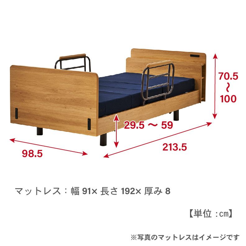 非課税】電動ベッド カンタービレ3モーター（マット付き） | マナベインテリアハーツ公式通販