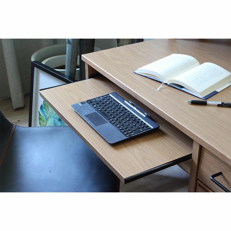 学習机・学習椅子 | 幅100cm 収納付きデスク ヴィンテージ スライダー ストーリー