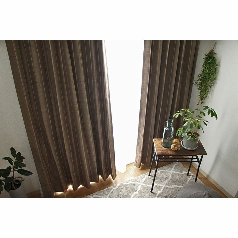 ドレープカーテン（厚地） | 100x200cm 2枚入り 遮光 既製カーテン フォルム 全4色