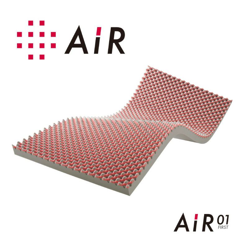 ウレタン・折りたたみマットレス | 【送料無料】 ダブル  [エアー01]マットレス ベーシック AiR