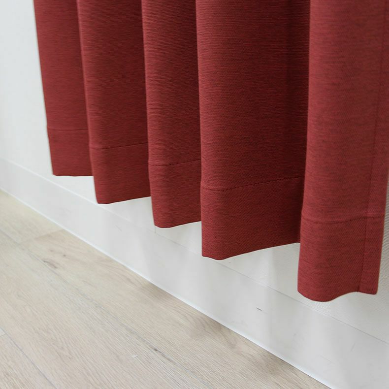 ドレープカーテン（厚地） | 幅100x丈80から140cm 多サイズ 遮光 遮熱 既製カーテン ブリーズ 全12色