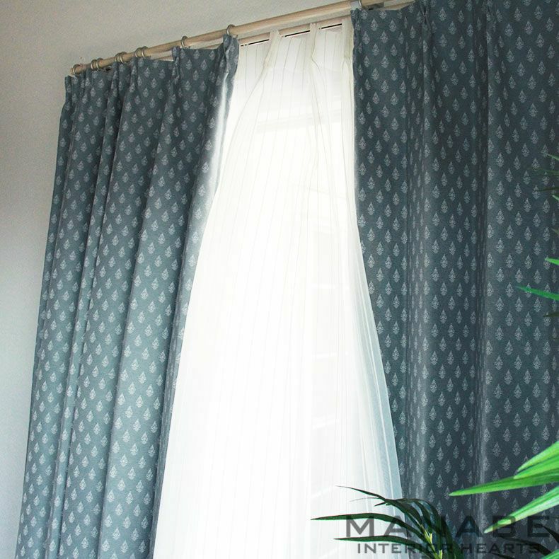 ドレープカーテン（厚地） | 幅100x丈145から200cm 多サイズ 遮光 既製カーテン サコ 全3色