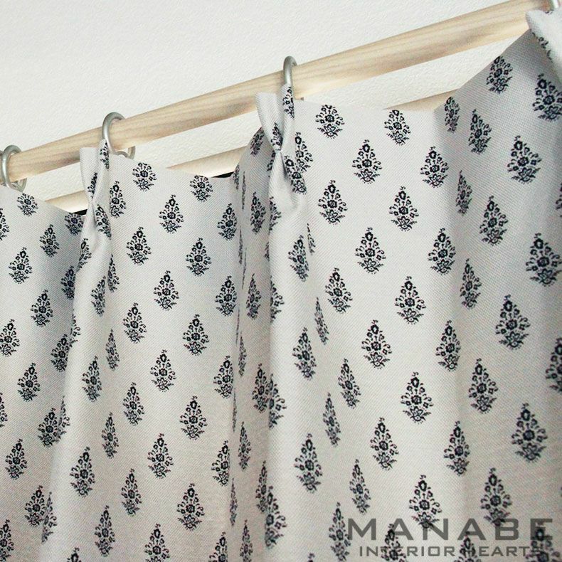 ドレープカーテン（厚地） | 幅100x丈203から260cm 多サイズ 遮光 既製カーテン サコ 全3色