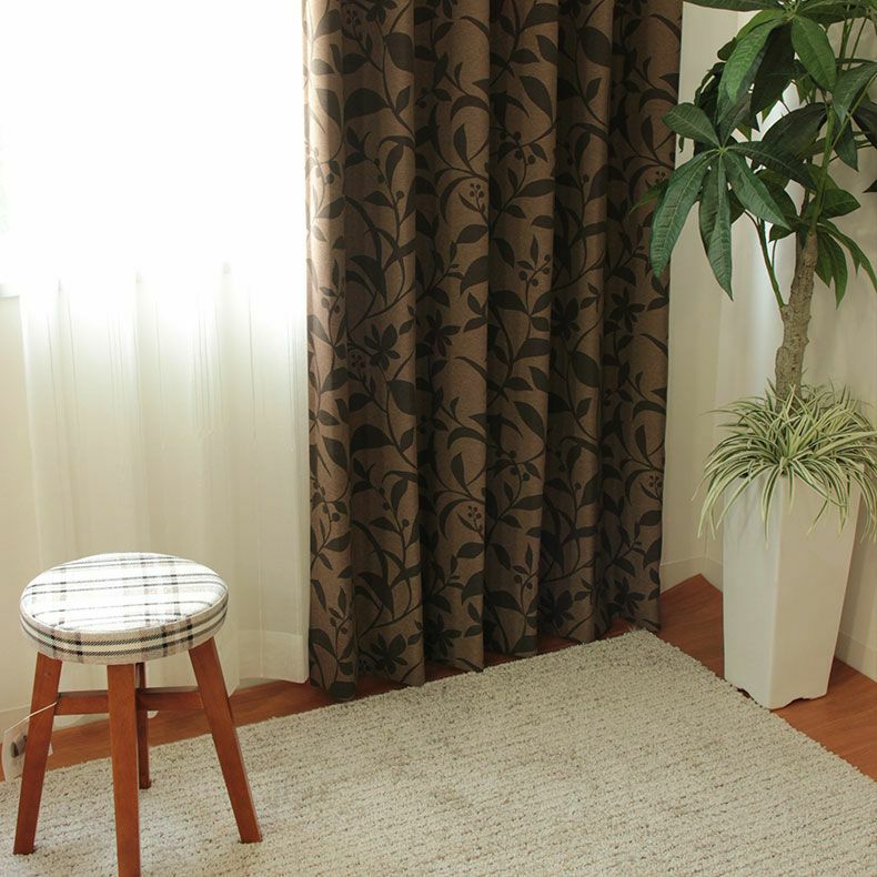ドレープカーテン（厚地） | 幅100x丈80から140cm 多サイズ 遮光 既製カーテン TY449 全2色