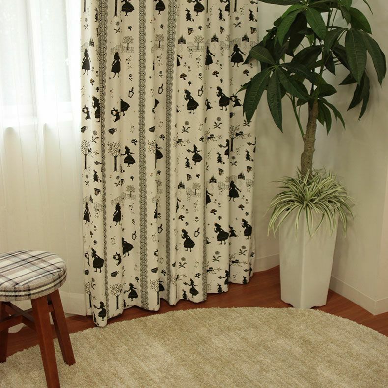 ドレープカーテン（厚地） | 幅100x丈80から140cm 多サイズ 遮光 既製カーテン KK373 全2色