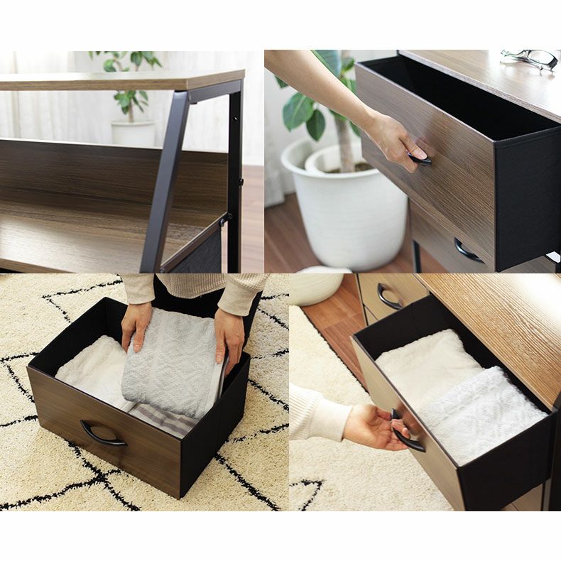 幅44cm 薄型ファブリックチェスト ブレイクスルー