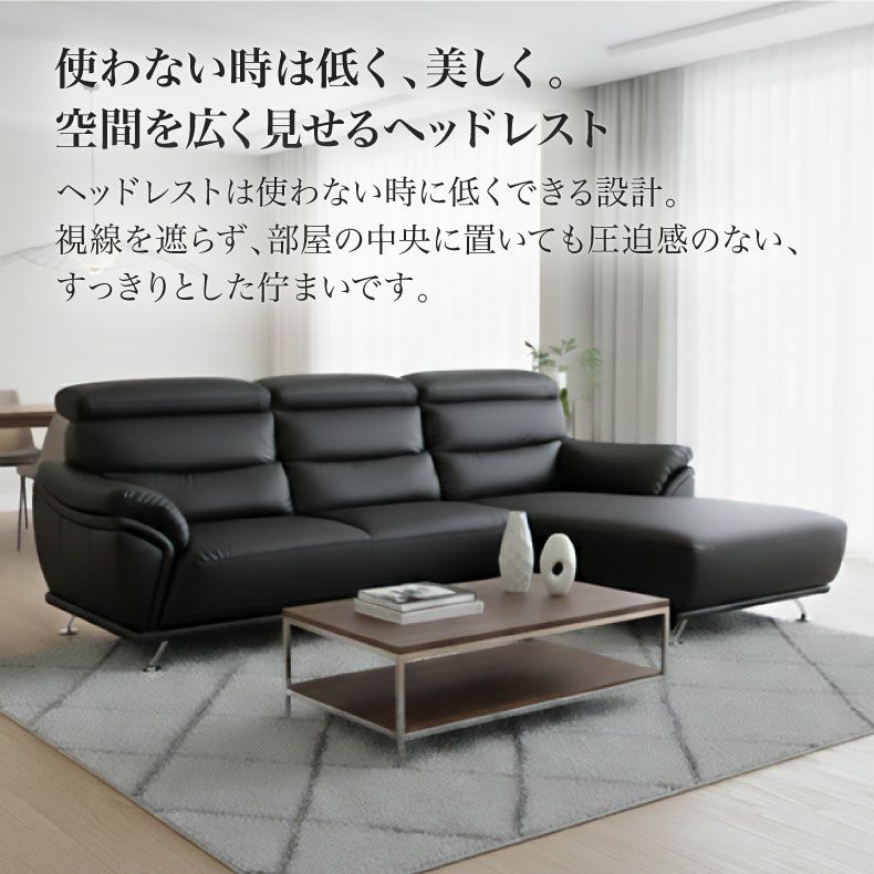 美品‼️早い者勝ち　マナベ　３人掛け本革ソファ manacs_326904