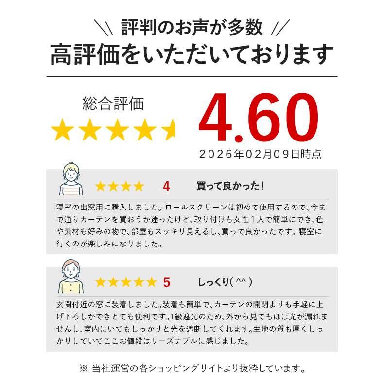 ロールスクリーン | 遮光 1級遮光ロールスクリーン シェイディ