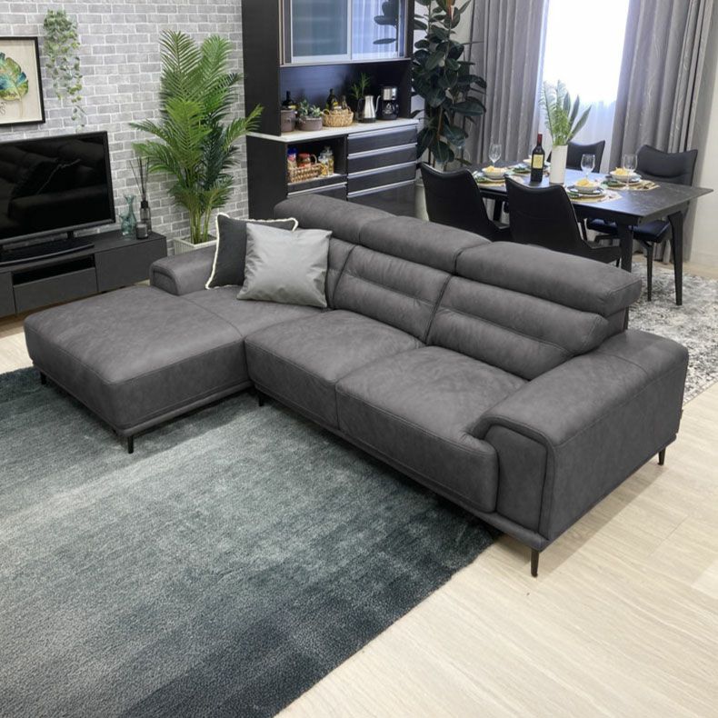 おしゃれなカウチソファ | 3人掛け カウチソファ ファブリック プルミエ