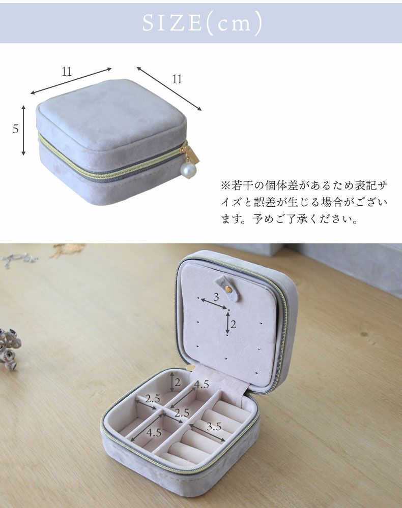 美品◎RALPH LAUREN アクセサリーケース シルバー 円型 保存箱付き アクセサリーケース トラベルタイプ シャルム