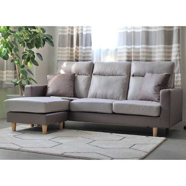 おしゃれなカウチソファ | 3人掛け カウチソファ ローゼン2 左右入替可能