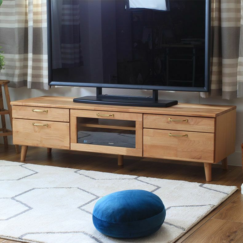 幅150cm テレビボード ロータイプ ローボード おしゃれ 52V型対応 完成品 サラ2のサムネイル
