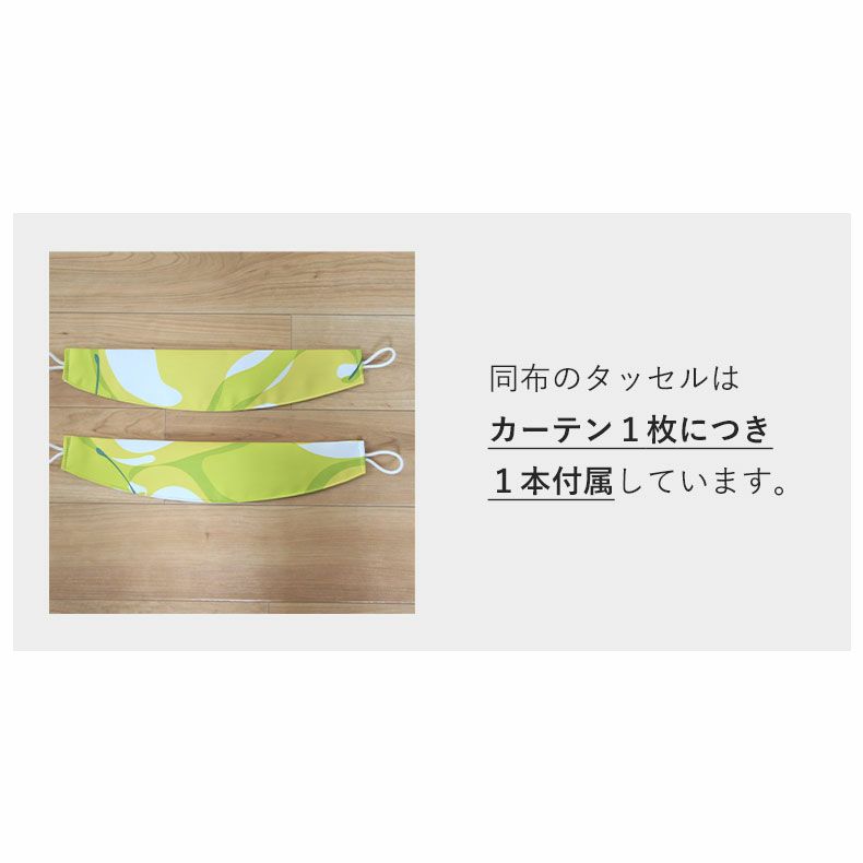 ドレープカーテン（厚地） | 幅100x丈145から200cm 多サイズ 遮光 既製カーテン ポワール 全1色